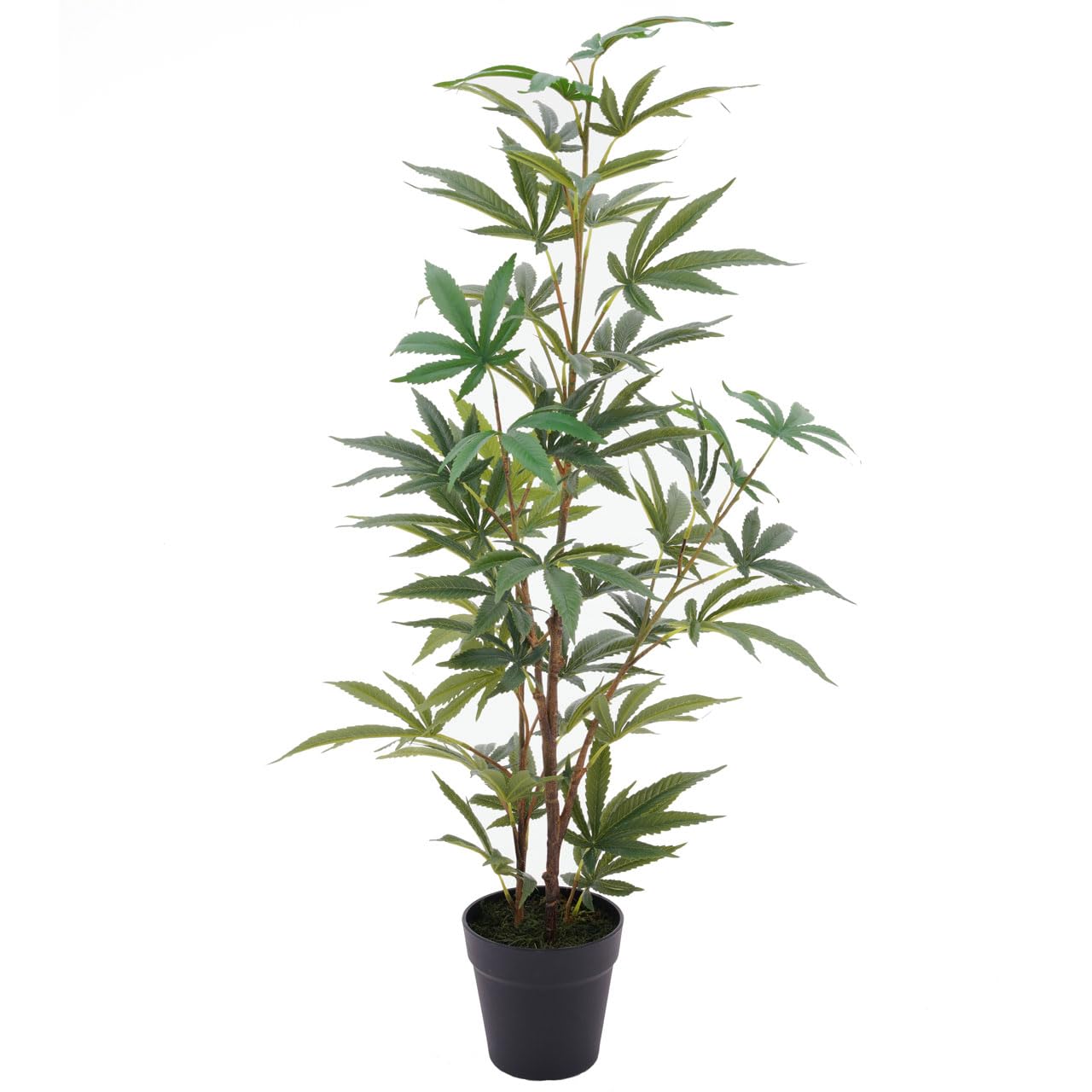 Amazon｜フェイクグリーン 造花 観葉植物 マリファナ 大麻 WEED